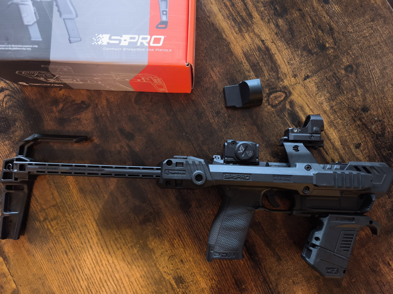 Recover Tactical S-PRO Anschlagschaft Walther PDP inkl. Vector Optics Frenzy – billede 3