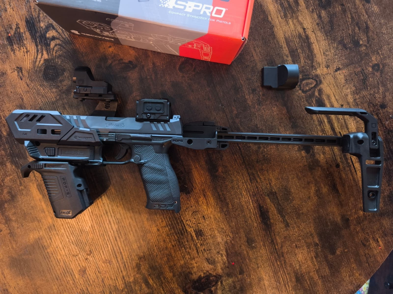 Recover Tactical S-PRO Anschlagschaft Walther PDP inkl. Vector Optics Frenzy – billede 2