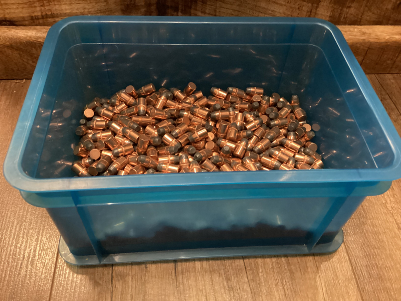 Ca. 1000 St. (10,2kg) .357/9mm 158gr. Geschosse evtl. Remington oder Speer – Bild 2