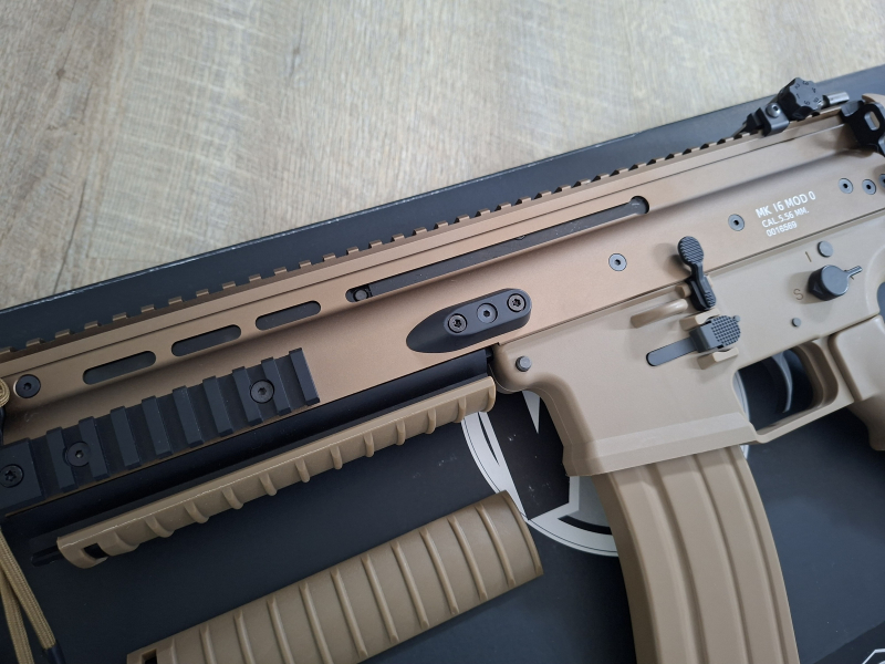 WE MK16 GBB V3 SCAR Gas-Blow-Back Open-Bolt kein VFC Softair – Bild 3