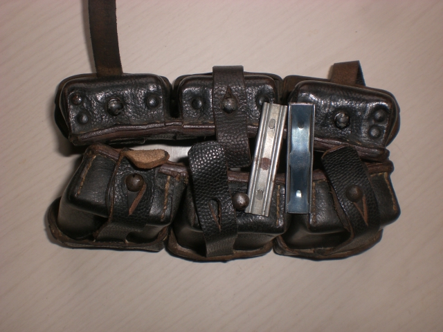 Patronentaschen Leder Ladestreifen 98 – Bild 5