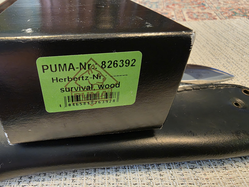 Puma Messer Survival Wood Defekt – stampa 4