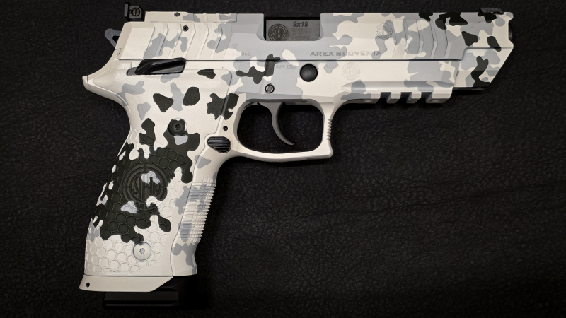 Pistole STEYR ATC Base 5" Snow Camo | 9mmLuger | Optics Ready | halbautomatische Pistole – Bild 4