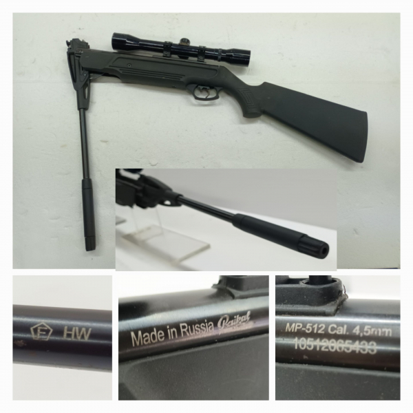 >!< ***** POWER WEITSCHUSS LUFTGEWEHR MP-512 ***** + Zielfernrohr ***** >!< – attēls 4