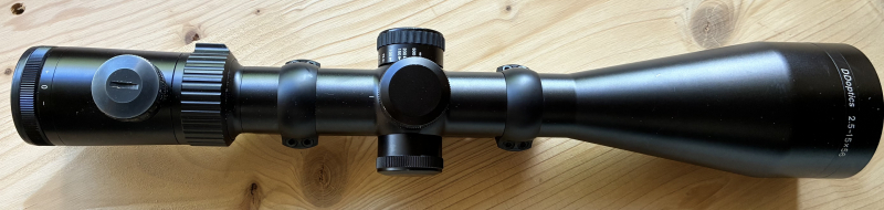 Zielfernrohr DDoptics N-FX 2,5-15x56 mit Basis – obrázek 3