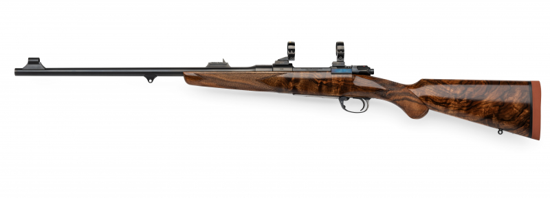 RIGBY - Highland Stalker, Kal.275 Rigby, Mauser 98 System , Echtgold, Buntgehärtet, TRAUMBÜCHSE – Bild 3