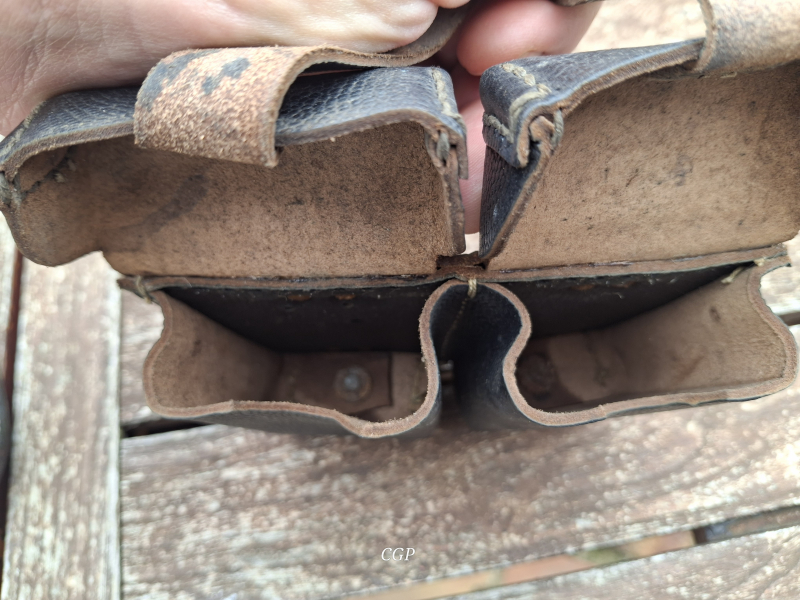 Mauser K98 Patronentasche - 2 teilig - WK2 – Bild 3