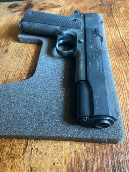 Umarex 1911 A1 Colt Schreckschuss Pistole 9mm Knall PAK brüniert – Bild 6