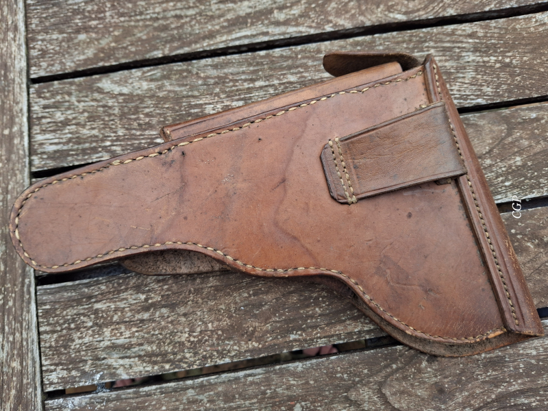 Luger P08 Pistolentasche - Holster - bulgarisch / Bulgarien - selten !!! – Bild 2