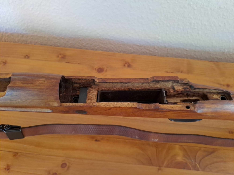 Militär Gewehrschaft Karabiner Mosin?? K98?? Carcano?? – Bild 3