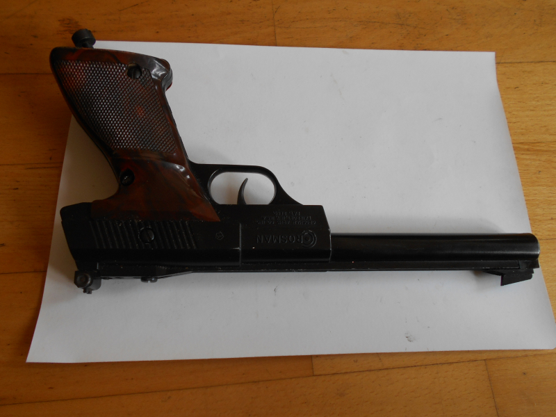 Crosman Luftdruck Pistole Model 454 CO2 cal. 177 Made in USA – Bild 4