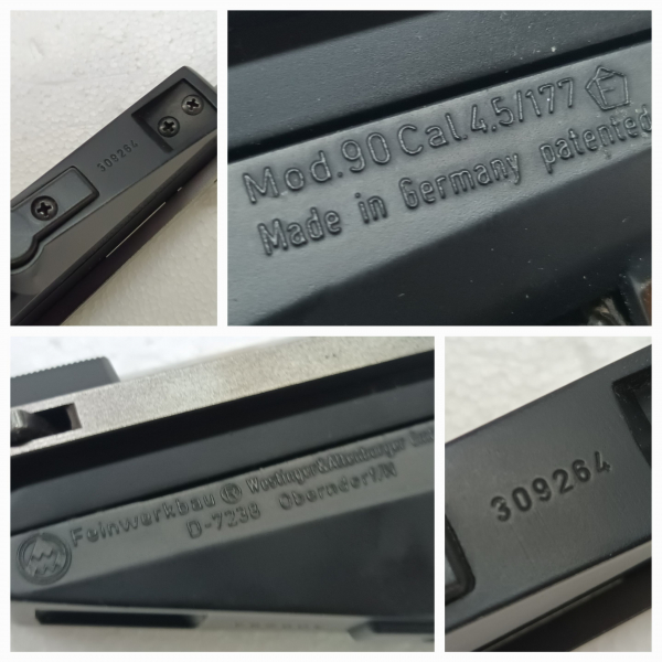 >!< ********** Feinwerkbau LP90 ********** >!< Match Luftpistole + elektr. Abzug + KOFFER – Bild 3