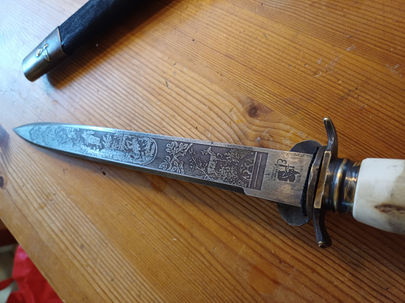 NS-Hirschfänger, Ehrengeschenk Dt. Jagdschutzverein, Eickhorn – Bild 4