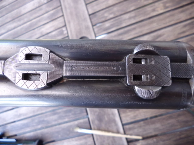 Klassischer Drilling, Sauer & Sohn 3000, Kal. 7x57R + 16/70 – imaginea 4