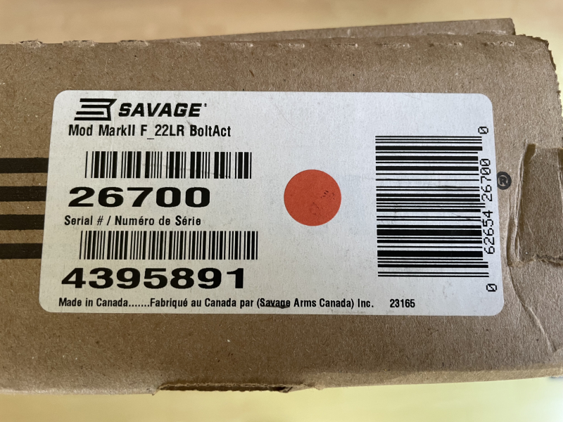 Savage Mark II, .22lr, .22lfB, Kleinkaliber, kaum gebraucht – billede 4