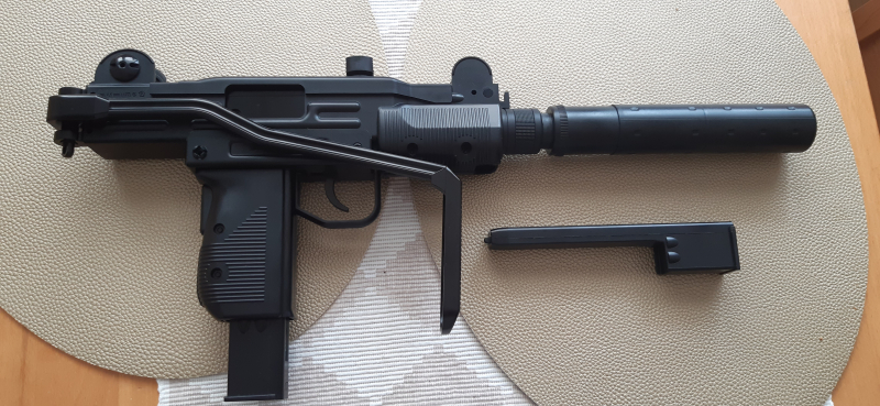 Mini UZI , 4,5 mm Steel BB von IWI – billede 4