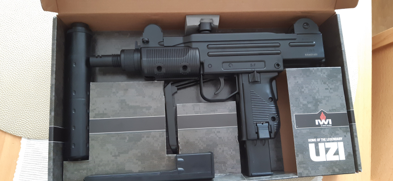 Mini UZI , 4,5 mm Steel BB von IWI – billede 3