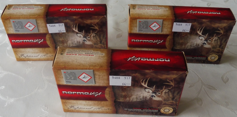 52 Patronen .243 Win Norma Oryx 6,5 Gramm – billede 2