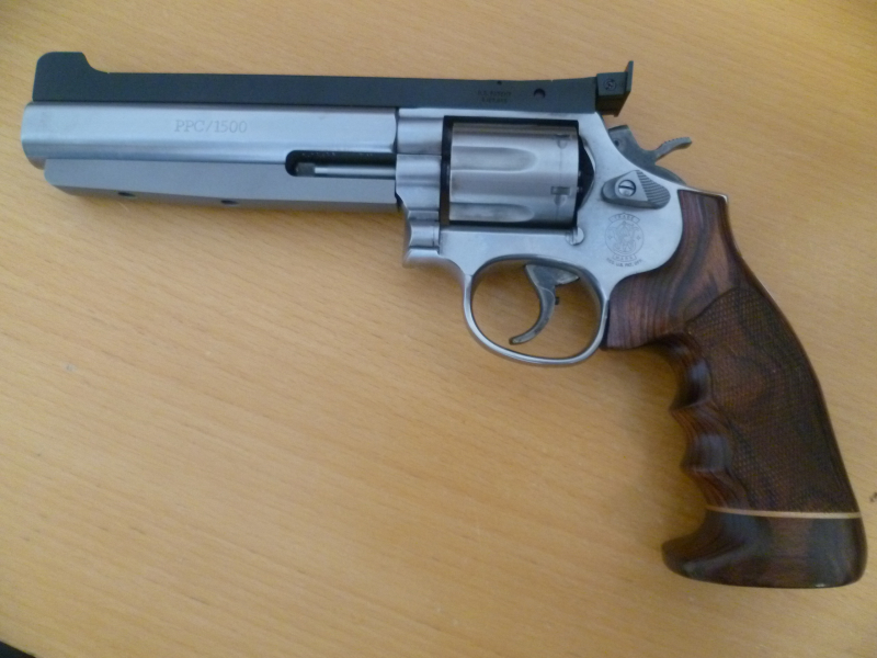 Revolver Smith & Wesson 66-5 PPC 1500 A. Holden .357 Magnum – Bild 2