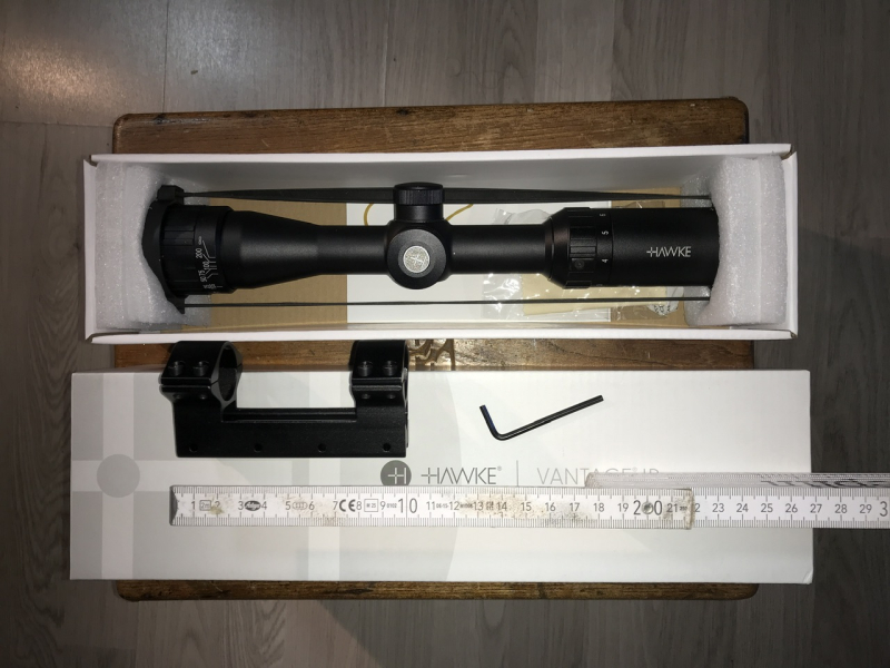 HAWKE VANTAGE IR 2-7x32 AO Mil Dot Center IR - Hawke 14211 – 3. kép