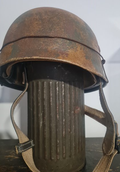 1x Stahlhelm Fallschirmjäger M38 Luftwaffe Repro – Bild 6