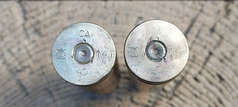 2 x DEKO MG 151/15 Splitter und Pz.Gr Messing Hulse- ORIGINAL WW 2 – Bild 3