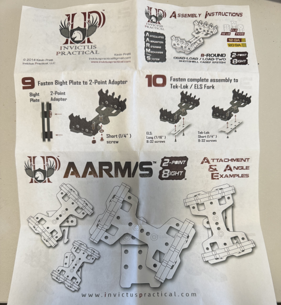 Schrothalter Invictus Practical 8 Rounds - Tek-Lok, ELS etc. - BDS IPSC – Bild 3
