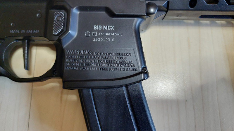 Sig Sauer MCX CO2 – billede 3