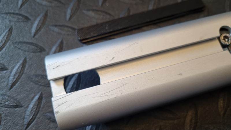 Handauflage Handstütze Feinwerkbau FWB Alu silber – attēls 3