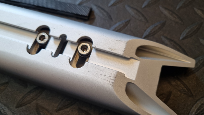 Handauflage Handstütze Feinwerkbau FWB Alu silber – attēls 4