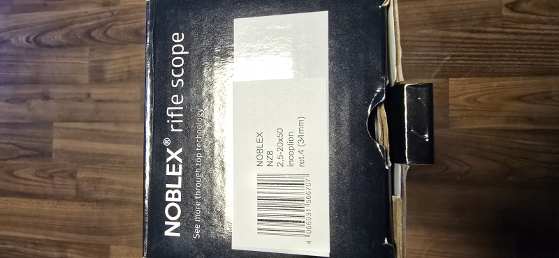 Noblex NZ8 2,5-20x50 neu und onv – billede 2