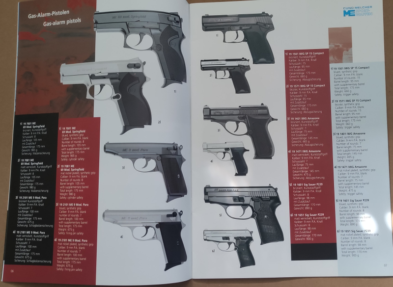 Melchers Sportwaffen Katalog 2008, 100 Jahre Pistole 08 , SRS , Luftdruckwaffen – Bild 2