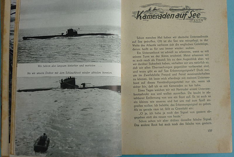 Kriegsmarine U-Boot Buch Boot greift wieder an – Bild 5