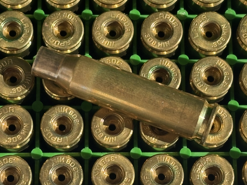 139 St. .308 Win Hülsen – Premium-Konvolut: 123x Lapua & 16x Norma inkl. Boxen – billede 2