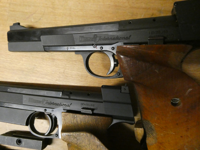 2 x Sportpistole , Hämmerli International , . 22 lr – Bild 3