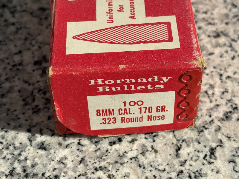 Geschosskonvolut 170 St. Kal. 8mm S / .323 (Hornady & RWS) – Bild 3
