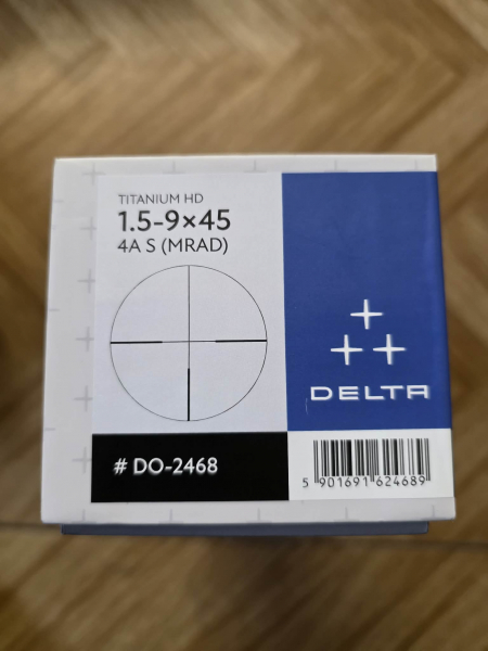 Delta Titanium HD 1,5-9x45 Drückjagdglas Zielfernrohr HD Linsen – Bild 2