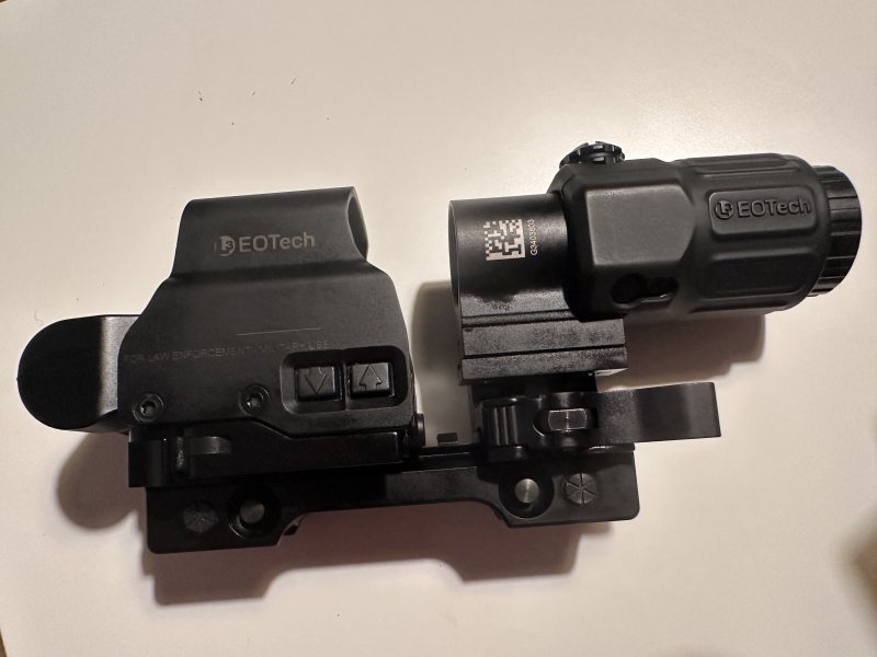 EOTECH EXPS 2-0 mit Magnifier G33 und Sauer 303 Picatinny Schiene – Bild 6