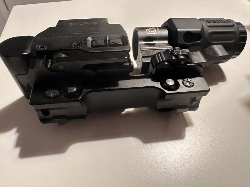 EOTECH EXPS 2-0 mit Magnifier G33 und Sauer 303 Picatinny Schiene – Bild 3