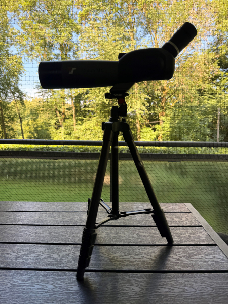 TS-Optics Zoom Spektiv 18-54x55 mm und Stativ – Bild 3