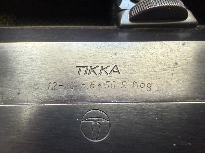 Tikka M77 Bockbüchsflinte , Kaliber 5,6x50RMag, 12/70, ZF 4x36/81, SEM – Bild 3