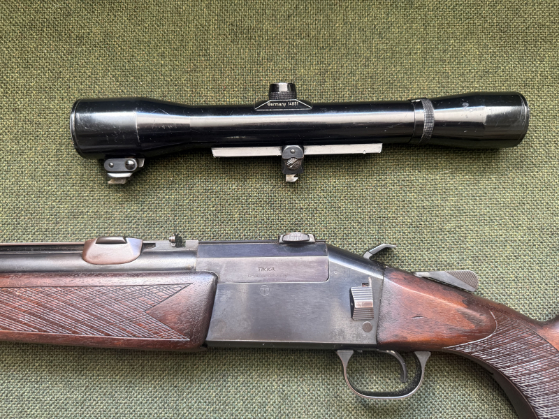 Tikka M77 Bockbüchsflinte , Kaliber 5,6x50RMag, 12/70, ZF 4x36/81, SEM – Bild 5