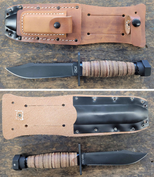 Ontario 499 Überlebensmesser, Air Force Pilotenmesser/Air Crew Survival/Jetpilot Knife (ON1499), neu – Bild 3
