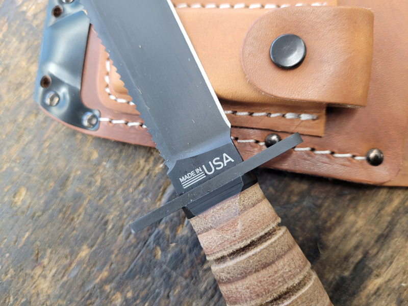Ontario 499 Überlebensmesser, Air Force Pilotenmesser/Air Crew Survival/Jetpilot Knife (ON1499), neu – Bild 5