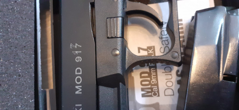 Zoraki 917 schwarz, PTB 947 – kuva 3