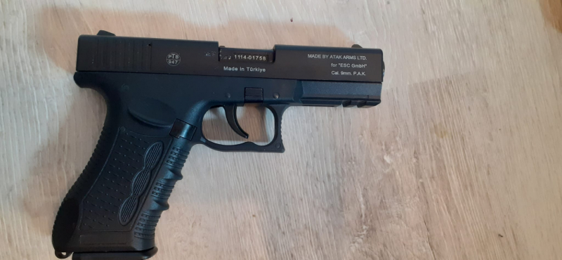 Zoraki 917 schwarz, PTB 947 – kuva 2