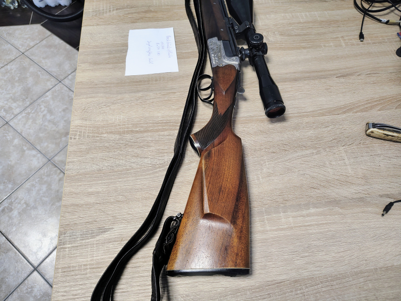 Bockbüchsflinte Suhler Jagdhütte 8x57, 16/70 – Bild 2