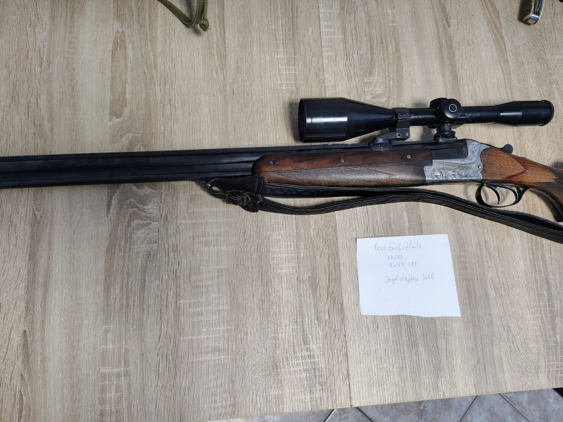 Bockbüchsflinte Suhler Jagdhütte 8x57, 16/70 – Bild 3