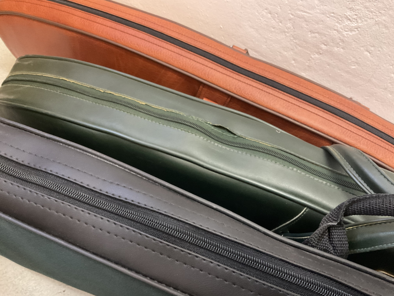 Konvolut Futterale 4 Stück, Kunstleder/ Cordura mit Noppenschaumstoff, teils Neuwertig!!! – Bild 4