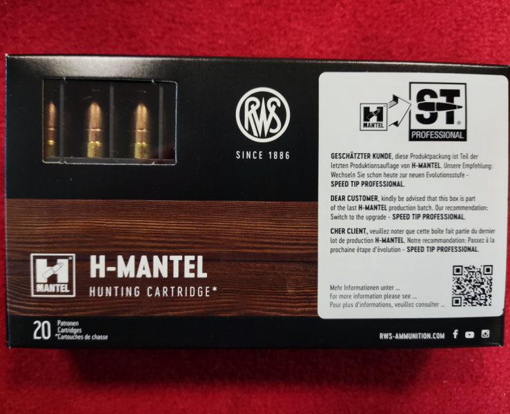RWS .308 Win. H-Mantel HMK 11,7g | 180gr - 200 Schuss inkl. Versand – Bild 2